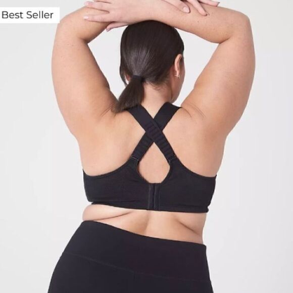 NWT LIVI High-Impact Wicking Max Support Grey Sports Bra Size 46B - Picture 10 of 11